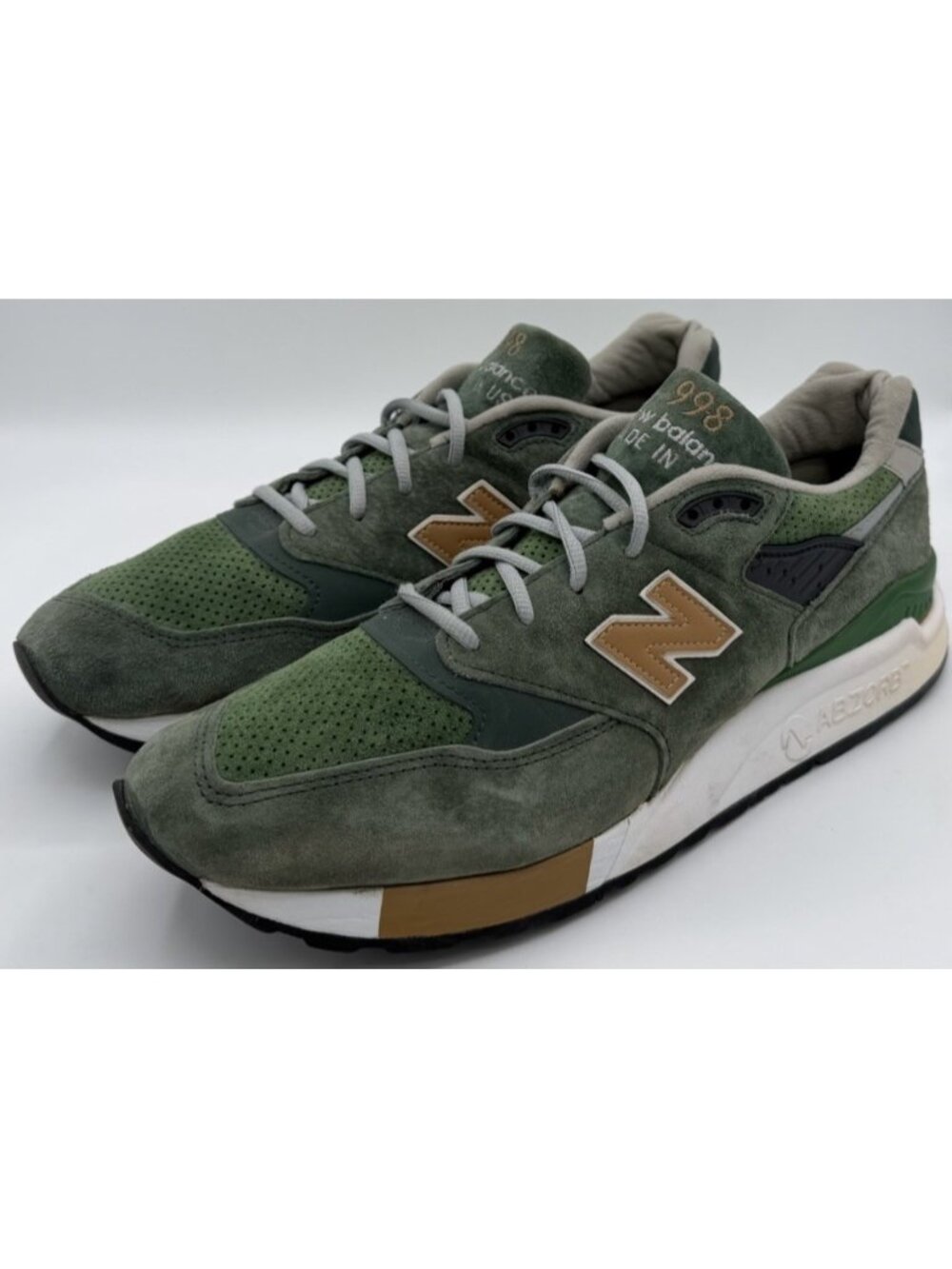 J.Crew X New Balance 998 Greenback Mens Limited Edition Shoes Sneakers - Size 12